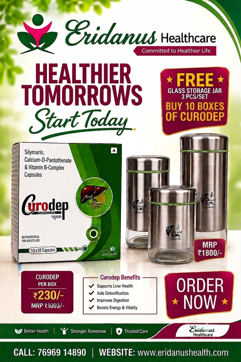 FREE Glass Storage Jar Set on Curodep Capsules