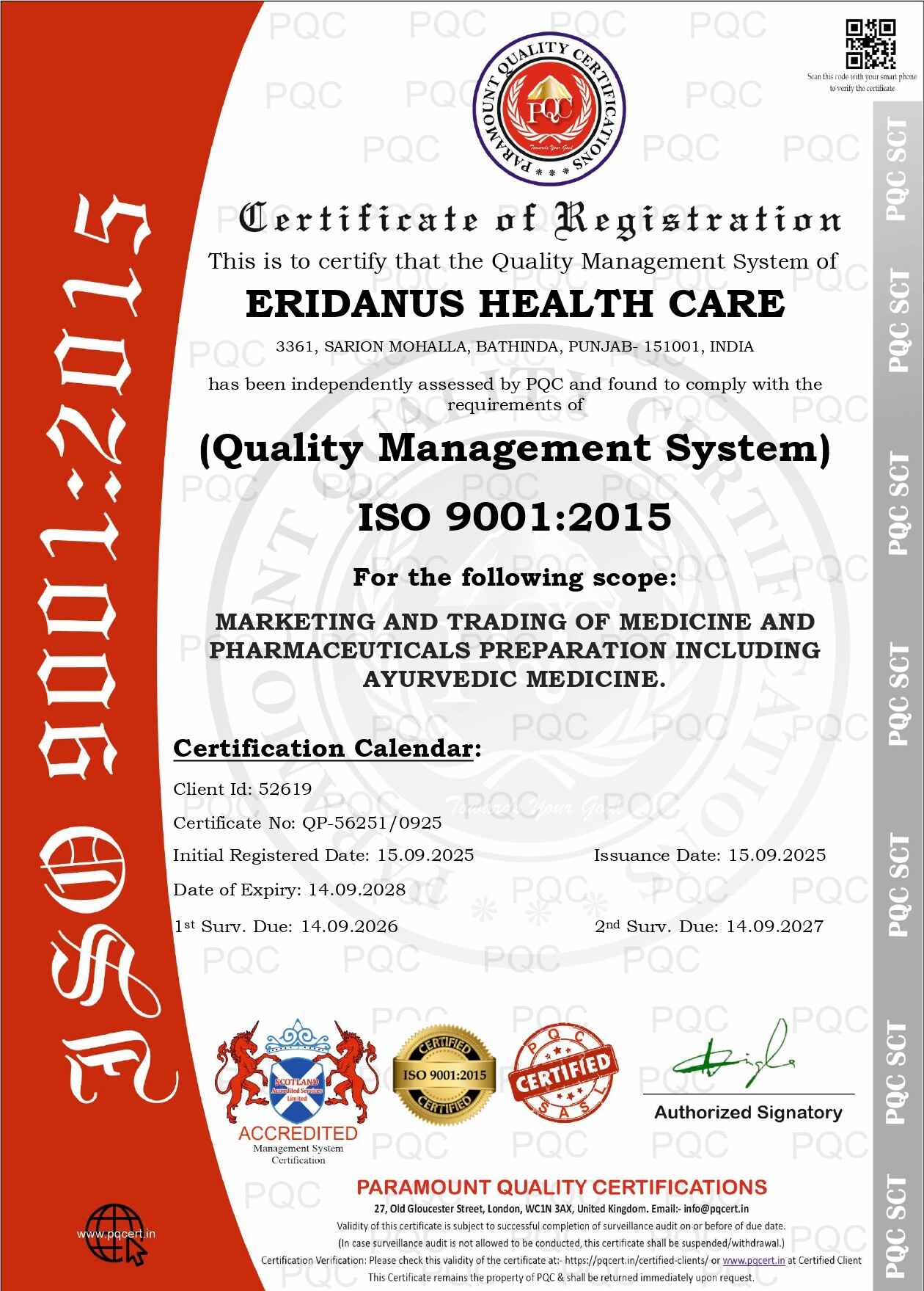 ISO 9001:2015